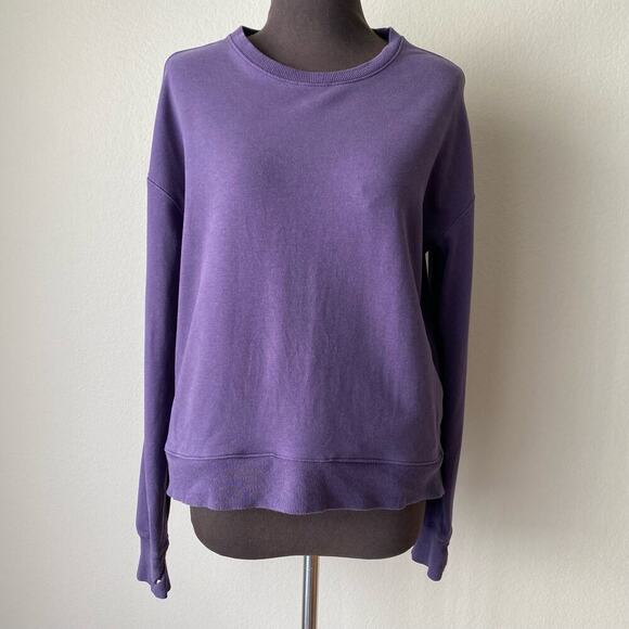 all in motion Tops - All In Motion sz M crew neck cozy purple sweatshirt